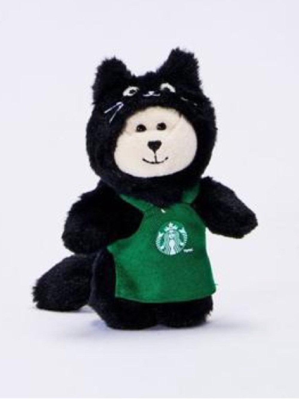 Starbucks Bearista Black Cat Plush Keychain - Limited Edition 2026